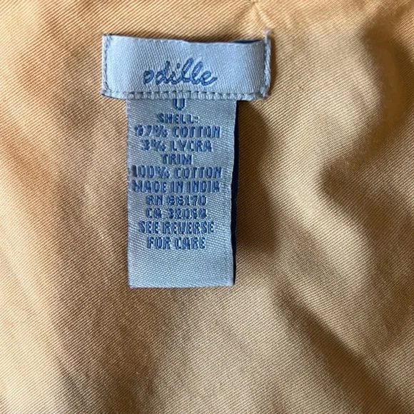 Odille Mustard Yellow top - Picture 2 of 2